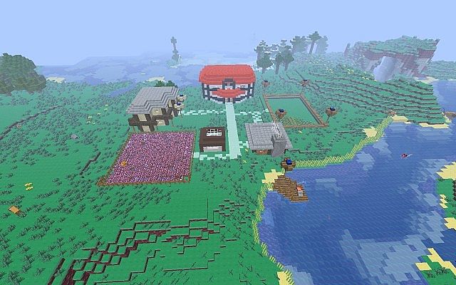 pixelmon map for 1.12.2 with gymes